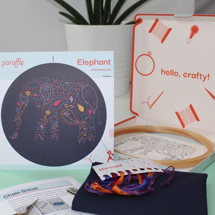 Tote Bag Embroidery Kits